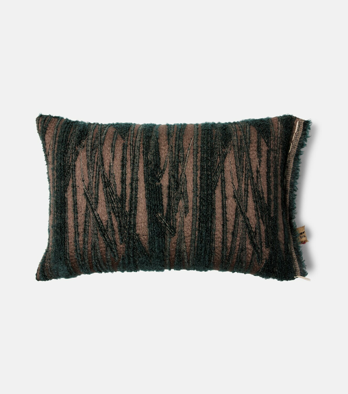 The House of Lyria Abibo mohair, cotton, and wool-blend cushion
