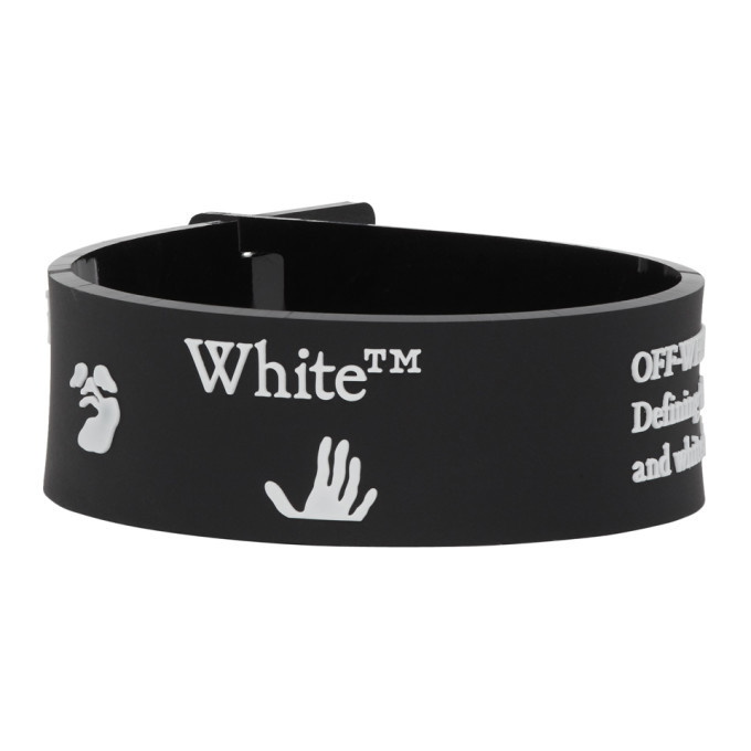 Photo: Off-White Black and White Industrial Bracelet