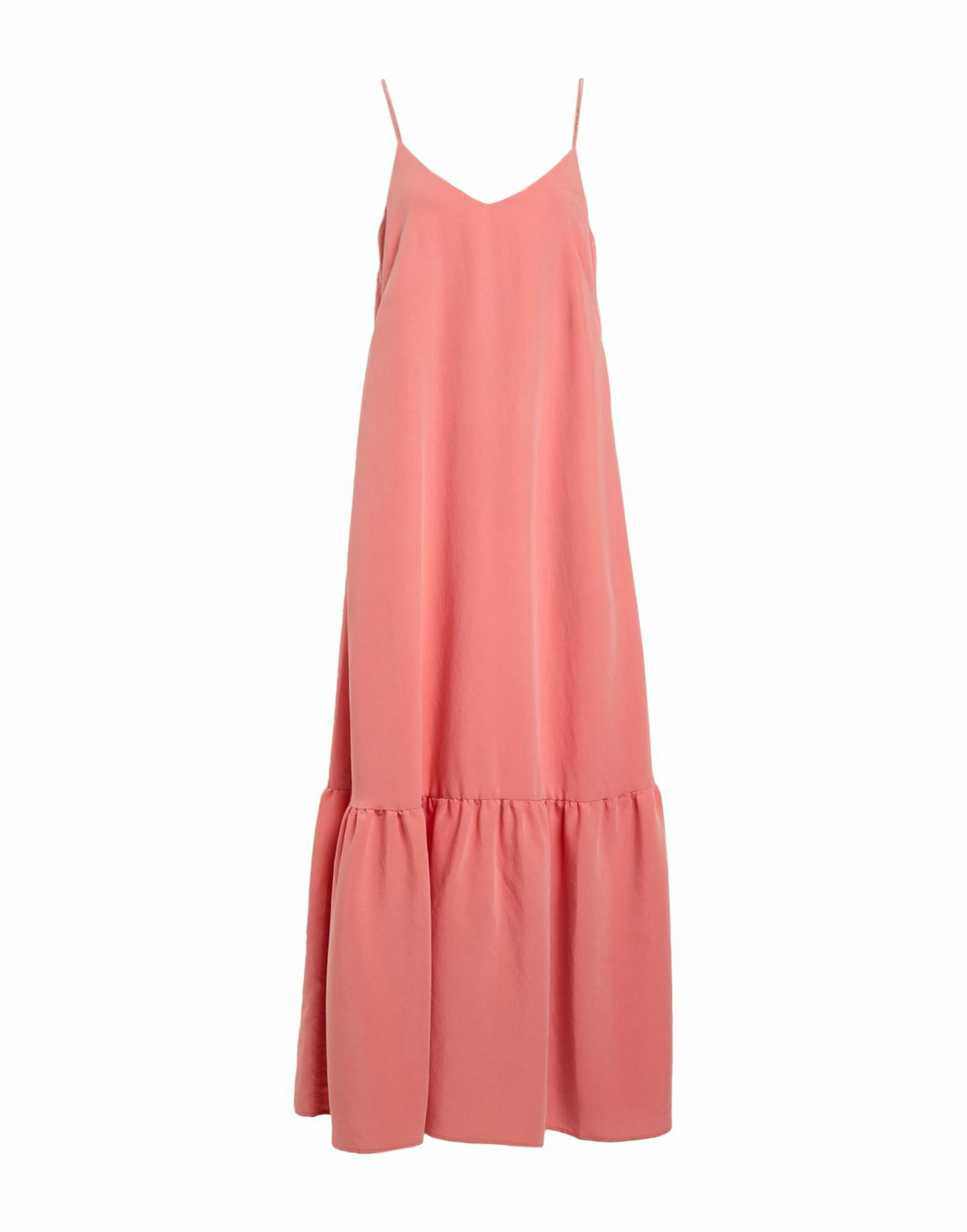 Peserico Womens Maxi dress in Salmon pink