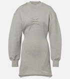 The Attico Cotton jersey sweatshirt dress