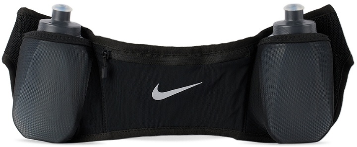Photo: Nike Black Double Flask Belt, 20 oz
