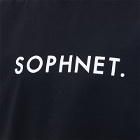 SOPHNET. Men's Logo T-Shirt in Black