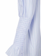 Marques'Almeida Stripe Xxl Shirt With Smock Cuffs