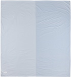 MAGNIBERG Blue Wall Street Half & Half Duvet Cover