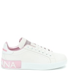 Dolce&Gabbana Portofino leather sneakers