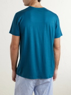 Derek Rose - Basel Stretch-Jersey T-Shirt - Blue