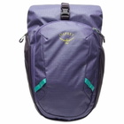 Osprey Transporter Roll Top Backpack in Euphoria Purple/Purple Ink 