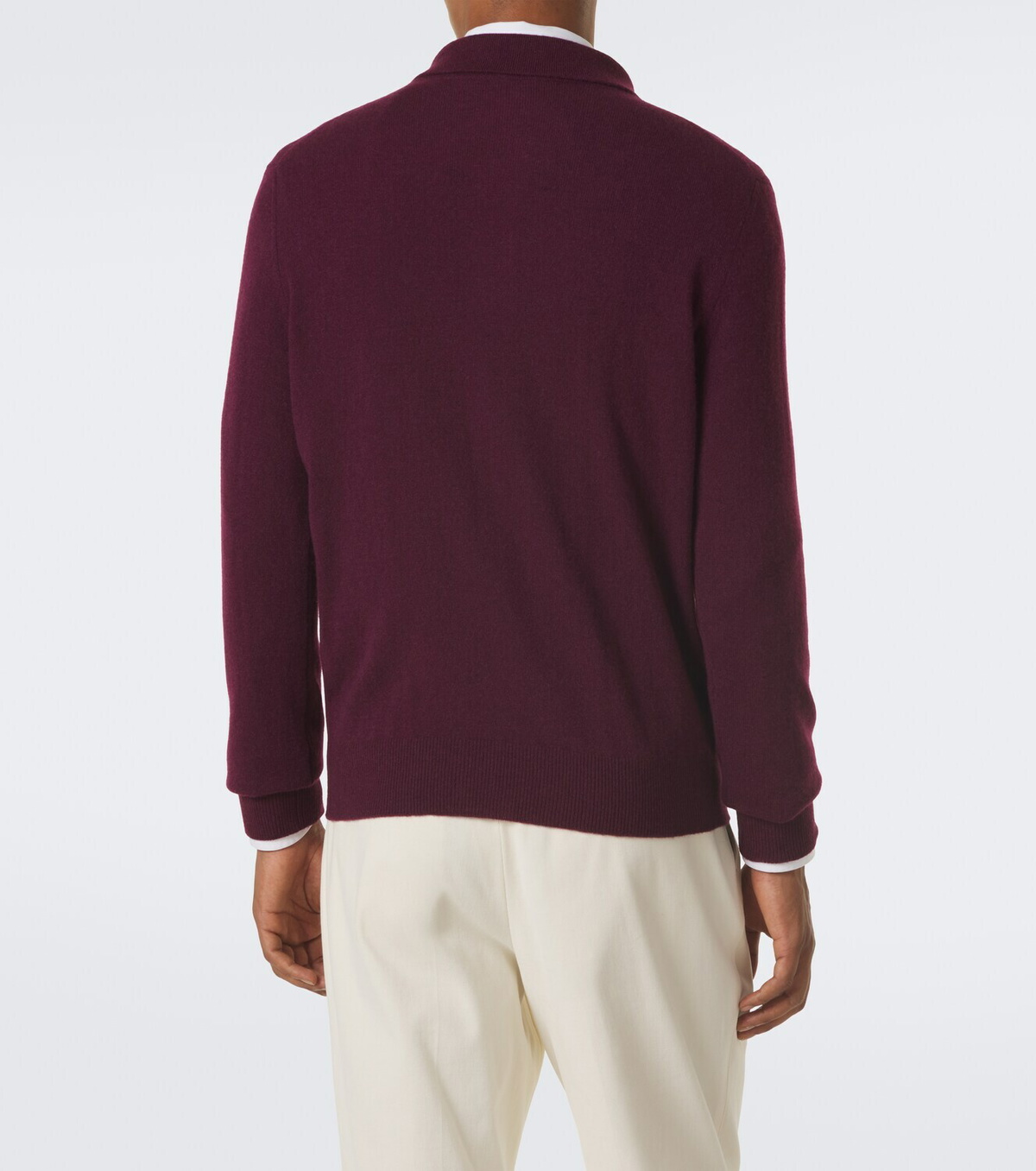 Rubinacci Cashmere polo sweater