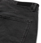 NN07 - Slim-Fit Stretch-Denim Shorts - Charcoal