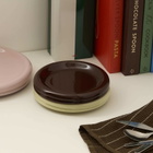 HAY Barro Side Plate - Set of 2 in Burgundy 