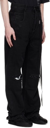 Ann Demeulemeester Black Ronald 5 Pocket Comfort Jeans