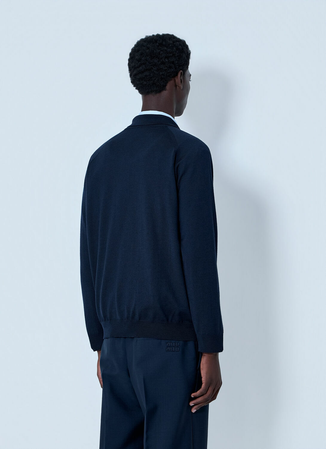Miu Miu V-Neck Knit Sweater