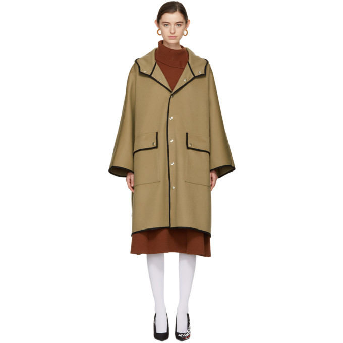 Photo: Mackintosh Beige Wool Cape Coat