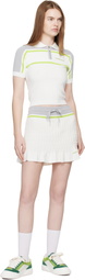 Casablanca White Tennis Polo