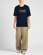 Maison Kitsuné Mens T-shirt in Navy
