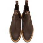 R.M. Williams Brown Gardener Full Welt Chelsea Boots