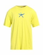Sandro Mens T-shirt Lime in Green