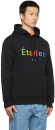 Études Black & Multicolor Klein Logo Hoodie