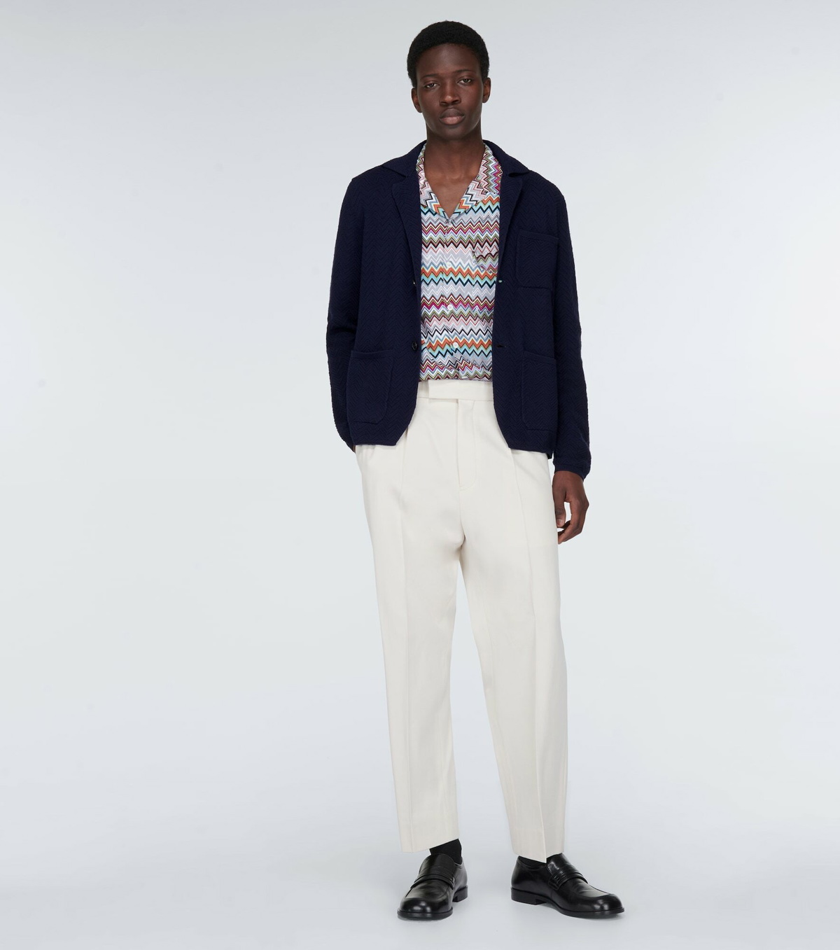 Missoni - Zig-zag cotton jacket