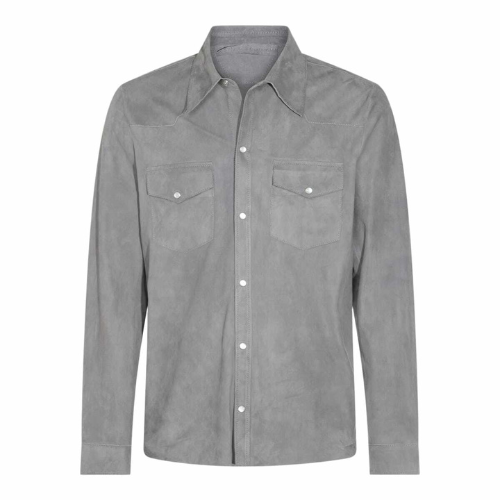 Photo: Salvatore Santoro Grey Leather Jacket