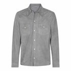 Salvatore Santoro Grey Leather Jacket