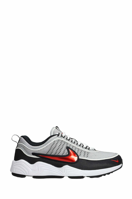 Photo: Nike Air Zoom Spiridon Sneakers In Silver Fabric