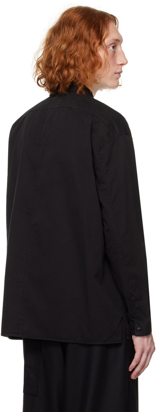 Toogood Black 'The Draughtsman' Shirt Toogood
