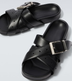 Balenciaga Belt leather mules