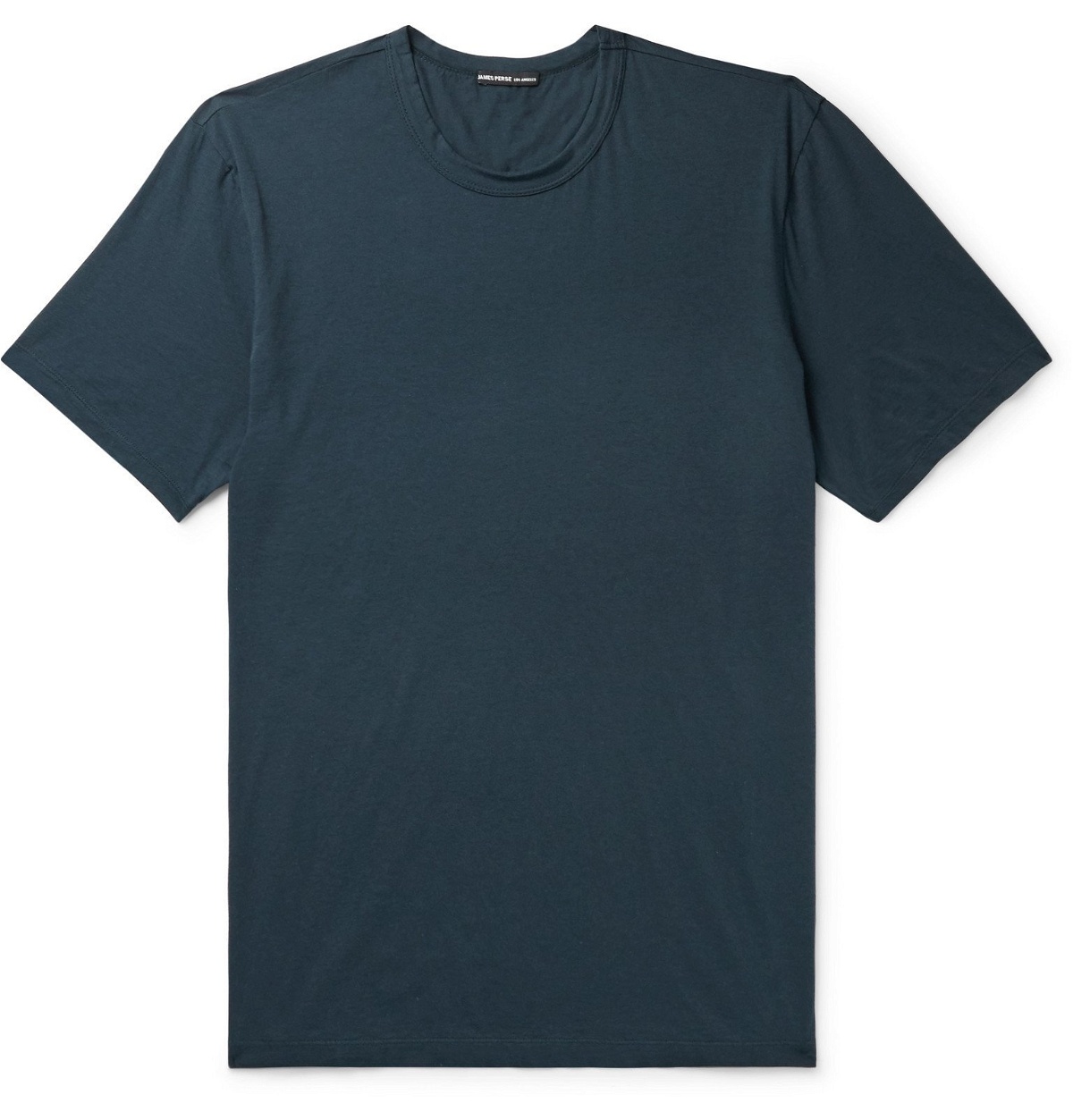 Photo: James Perse - Lotus Slim-Fit Cotton-Jersey T-Shirt - Blue