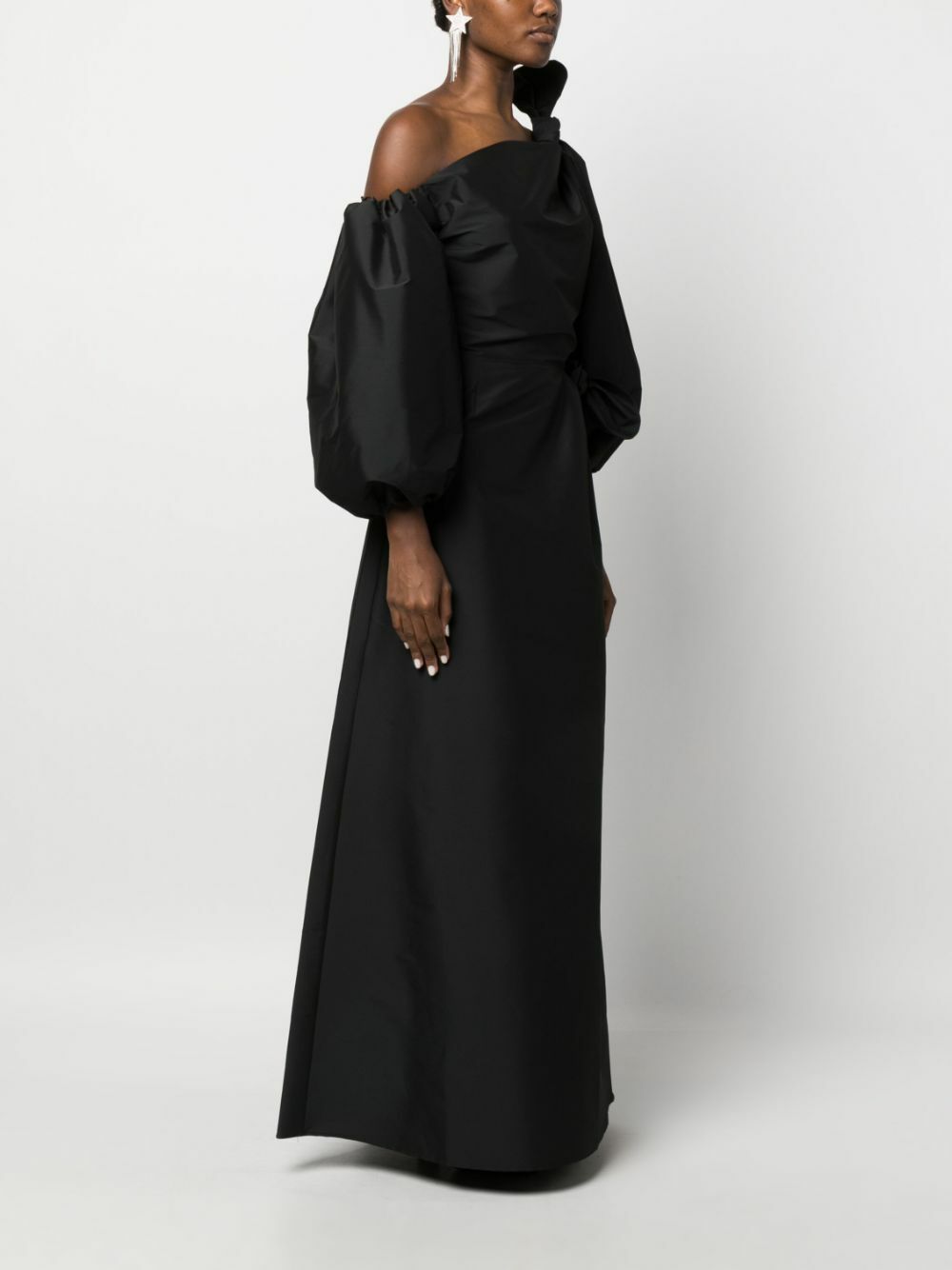 bernadette black dress BERNADETTE | Black COLETTE LONG DRESS main image 0