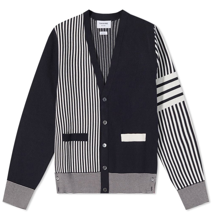 Photo: Thom Browne 4 Bar Funmix Cardigan