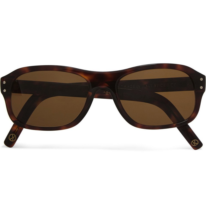 Photo: Kingsman - Cutler and Gross Square-Frame Tortoiseshell Acetate Sunglasses - Tortoiseshell