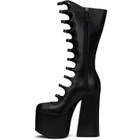 Marc Jacobs Black 'The Kiki' Knee-High Boots