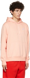 Nike Pink Fleece Sportswear Club Hoodie