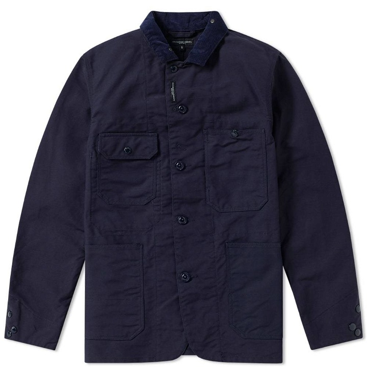 Photo: Engineered Garments Coverall Jacket Blue