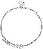 Completedworks Silver Pearl Bracelet