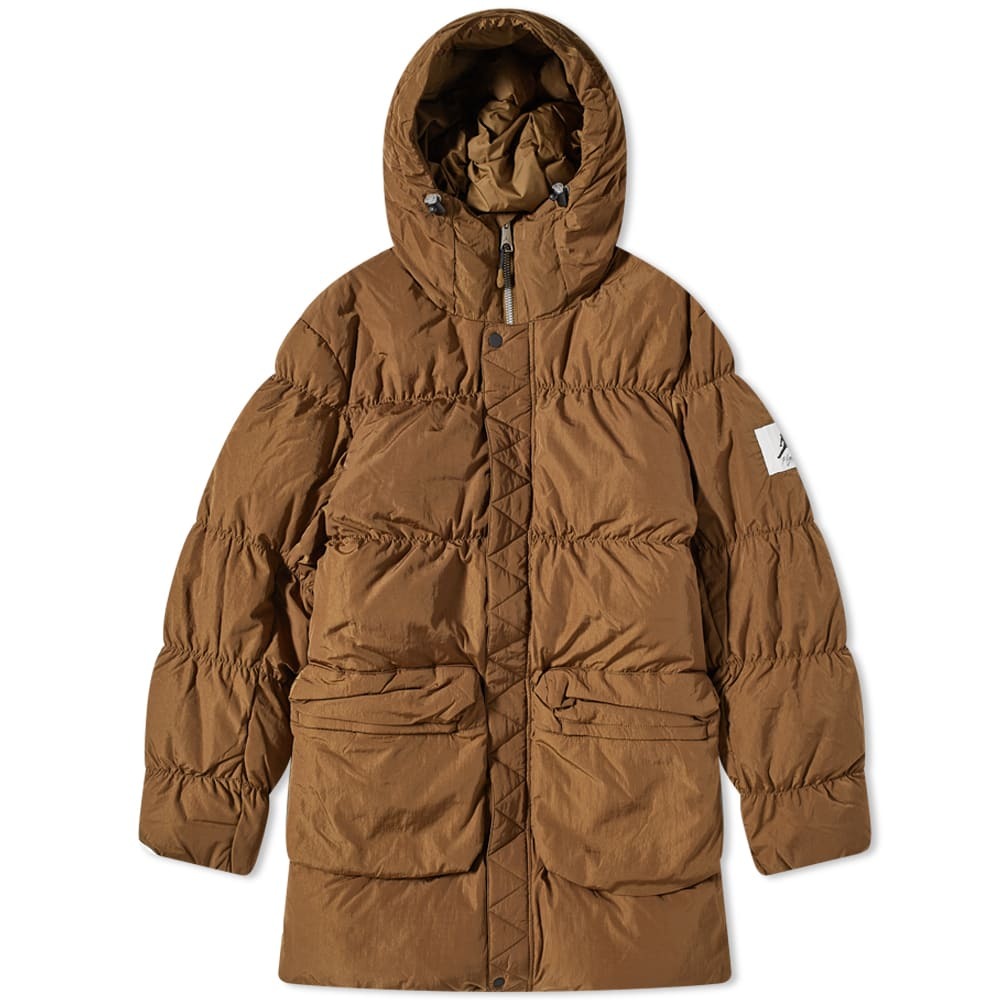 Air Jordan Men's Statement Arctic Parka Jacket in Light Olive Nike