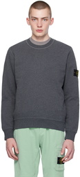 Stone Island Gray Patch Sweatshirt