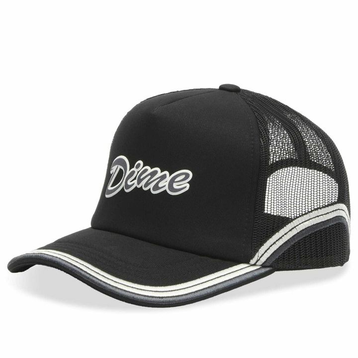 Photo: Dime Men's Race Trucker Cap in Black 
