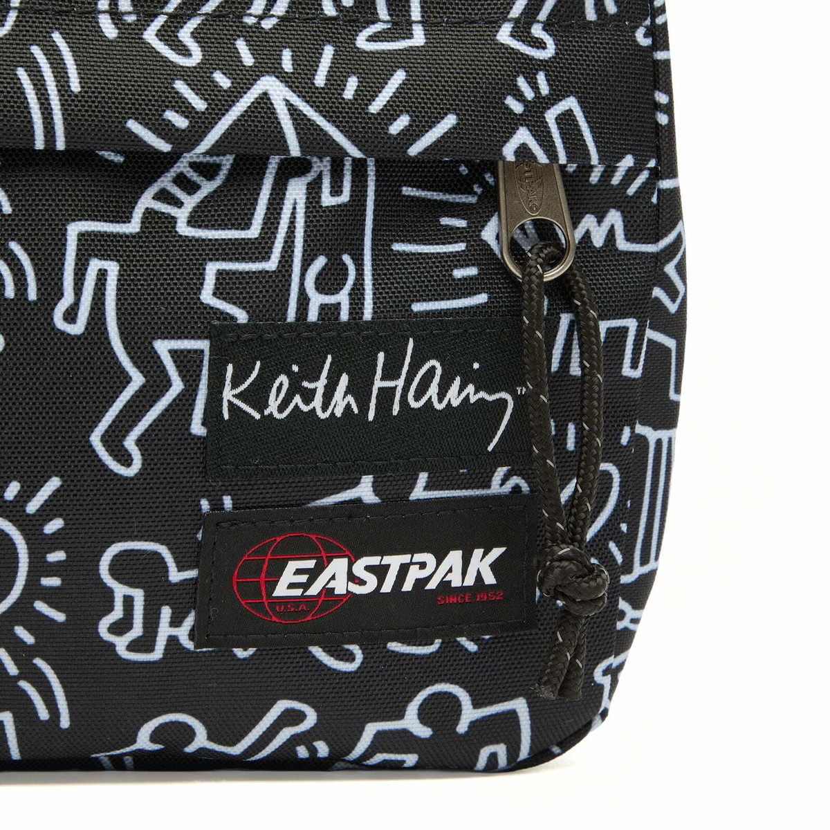 Eastpak x Keith Haring Road Kit in Black 