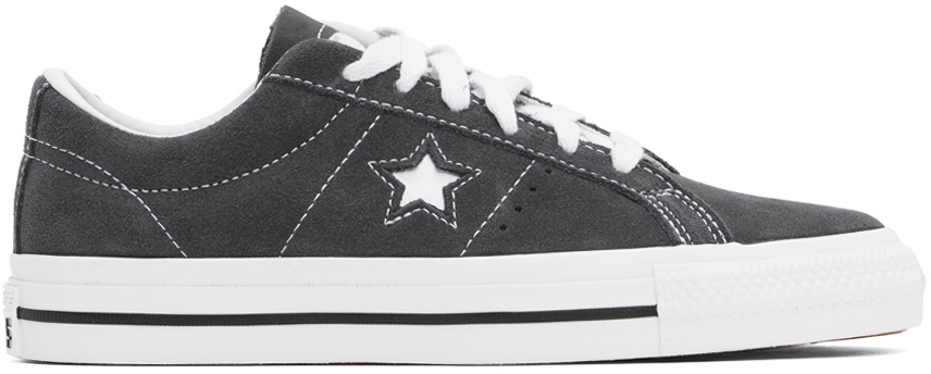 Converse Gray CONS One Star Pro Sneakers