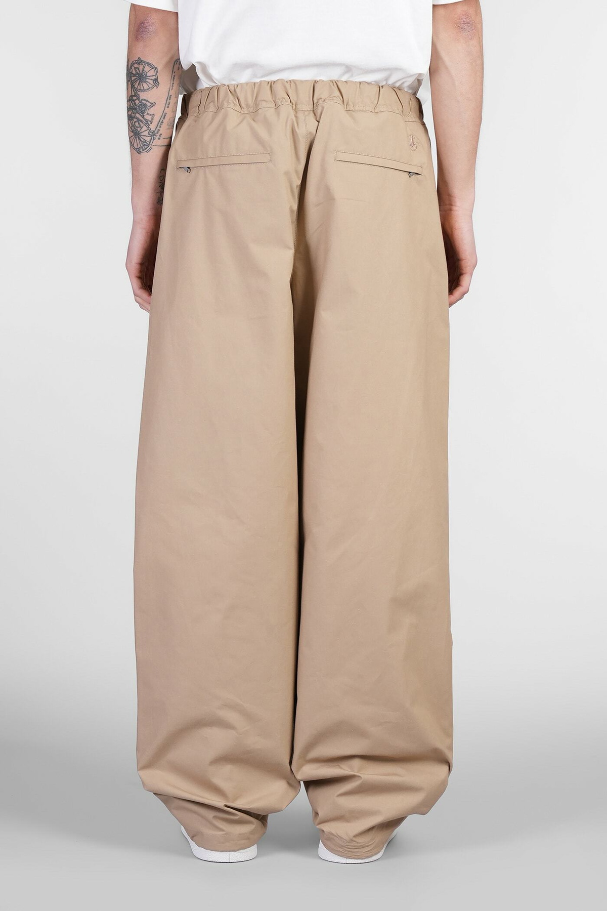Jil Sander Pants In Beige Cotton