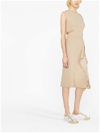 FENDI - Ff Wool Midi Dress