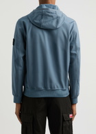 Stone Island Panelled Soft-shell Jacket Dark Blue