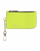 Versace Womens Cardholder Lime in Green