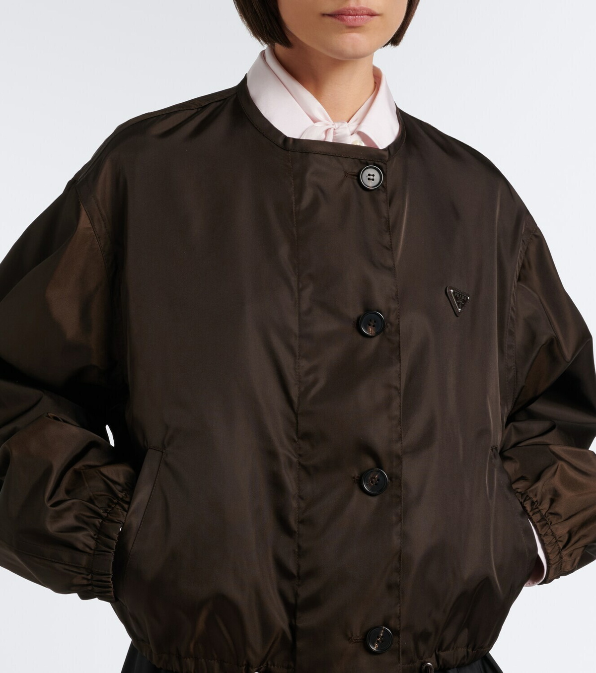 Prada Re-Nylon cropped jacket