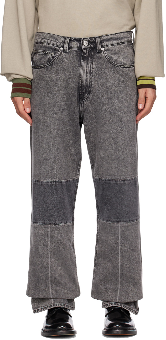 Our Legacy Gray Extended Third Cut Jeans Our Legacy