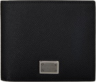 Dolce&Gabbana Black Dauphine Calfskin Wallet