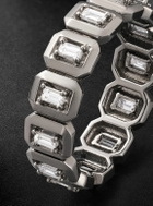 SHAY - Bezel & Beyond 18-Karat Blackened Gold Diamond Ring - Black