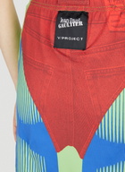 Y/Project x Jean Paul Gaultier Trompe L'Oeil Janty Skirt